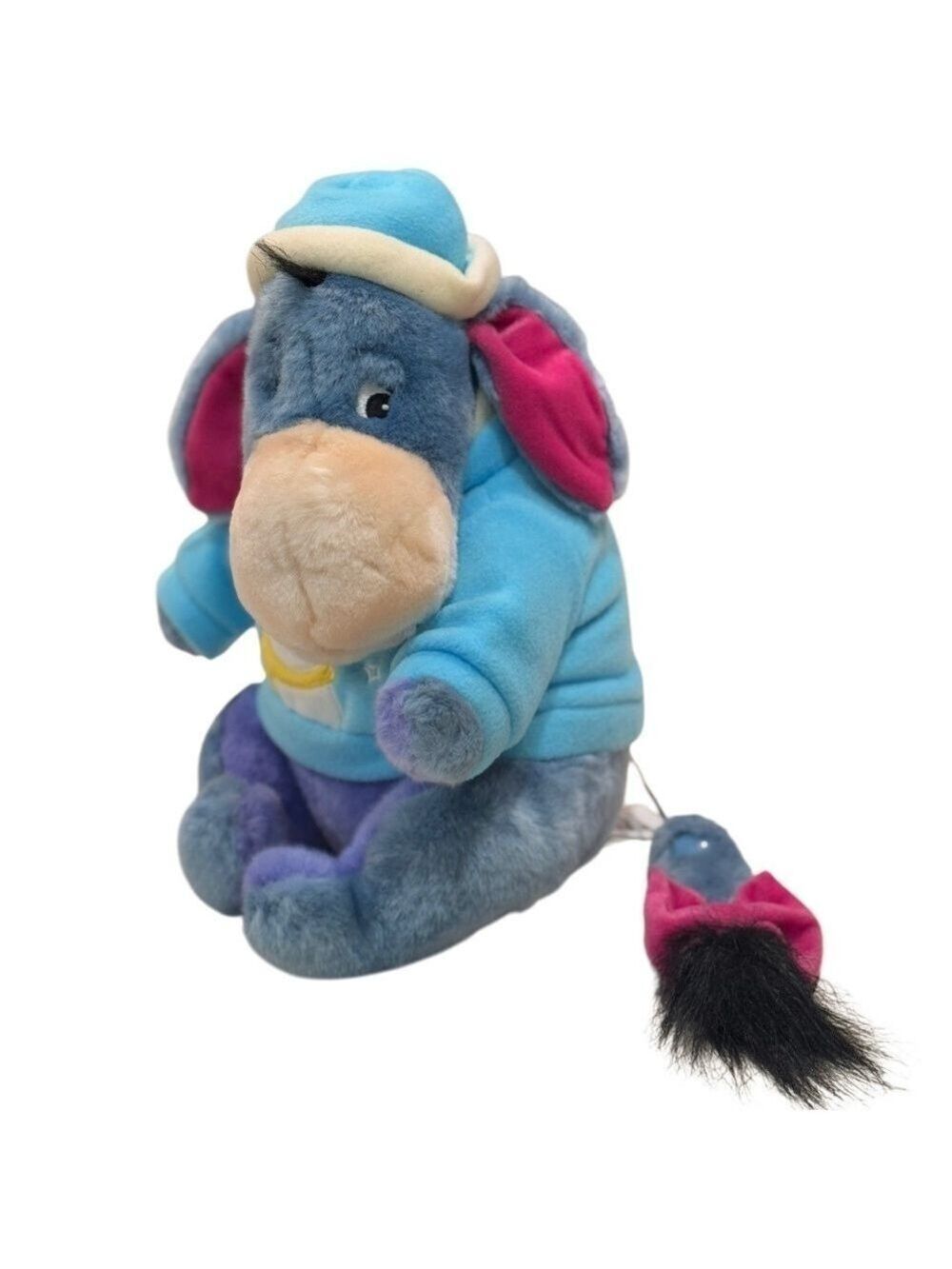 Disney Eeyore Plush Blue Jacket Hat Winnie the Pooh